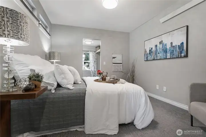 Primary bedroom on main floor