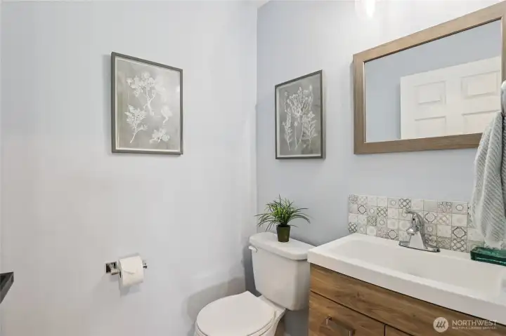 Half Bath Middle Floor