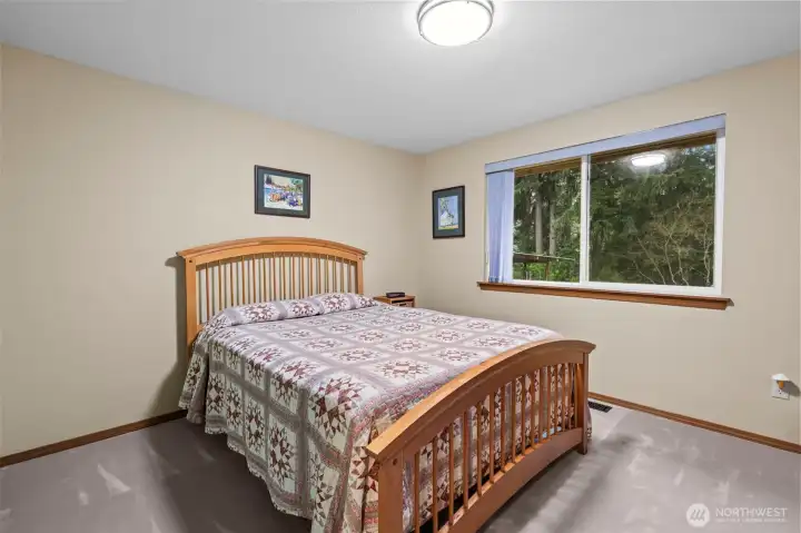 Bedroom 2 on the main level.