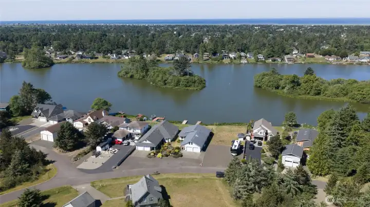 Duck Lake is a freshwater lake that is interconnected to 23 miles of canals. Perfect for kayaking or boating.