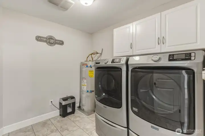 Laundry room.