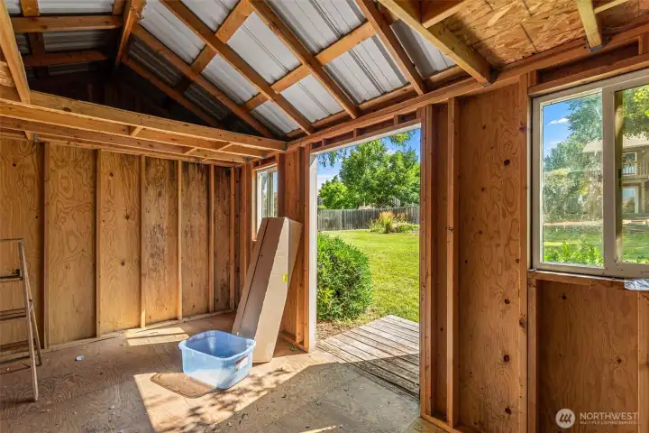 Spacious storage shed Spacious storage shed