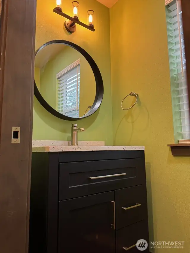 Half Bathroom on Main Floor.