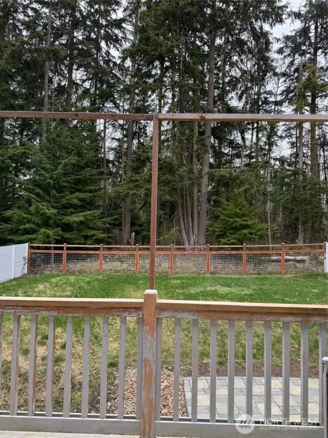 Large .16 acre lot. No neighbors behind lot.