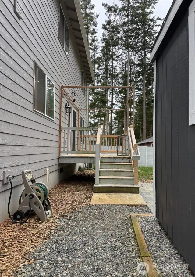 Back deck view