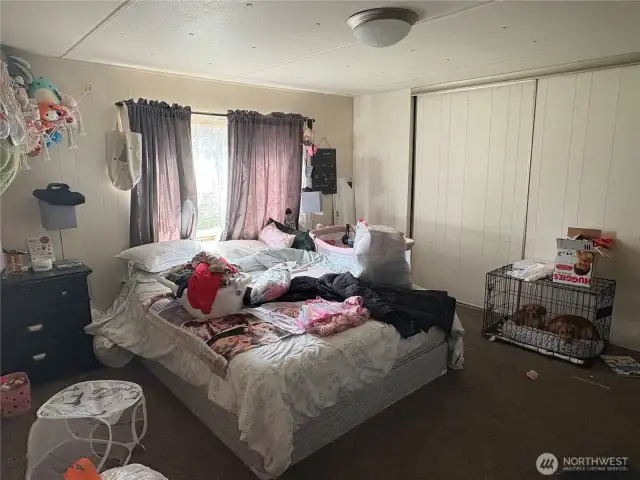 Primary Bedroom with large closets