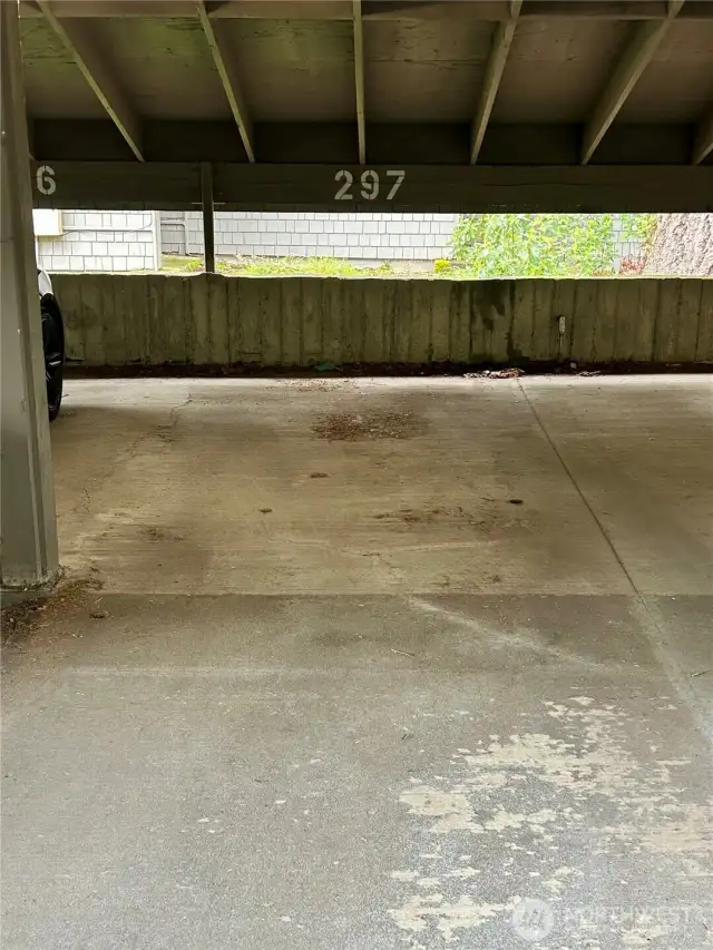 Parking space 297