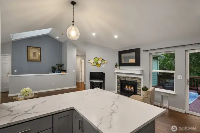 Quartz counters.