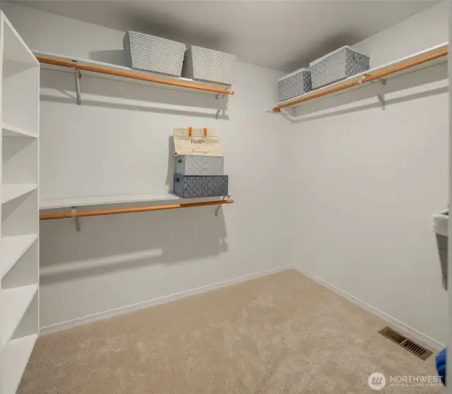 Walk-in closet!