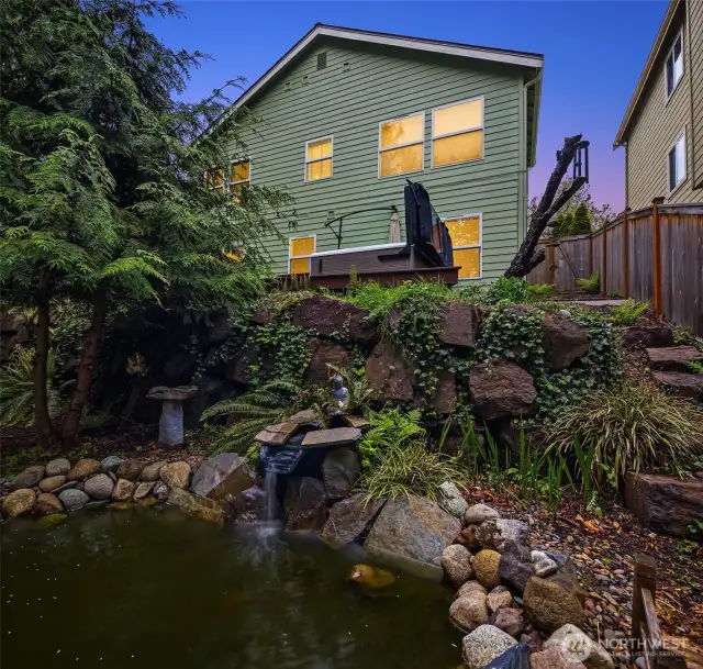 Your backyard sanctuary.
