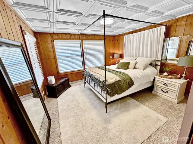 Lower level 3rd bedroom.
