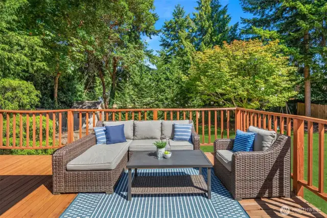 Soak up the rest of summer and our glorious PNW fall evenings here.