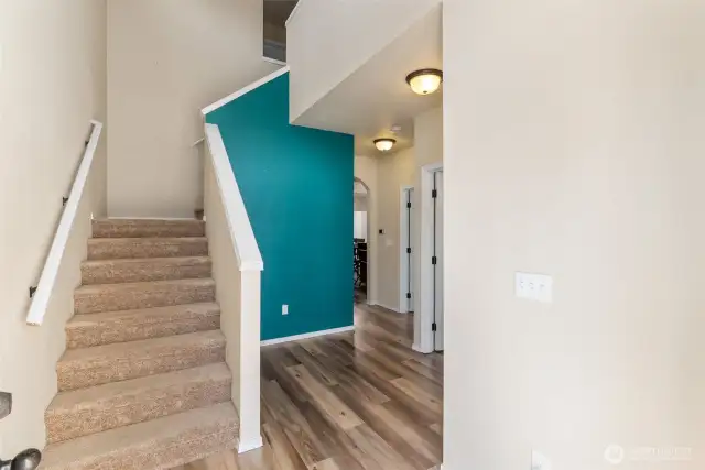 Large entryway greets you.
