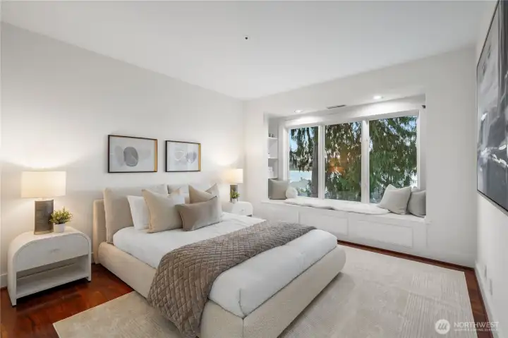 Well appointed second bedroom upstairs