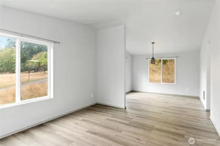 Living room and Dining Room