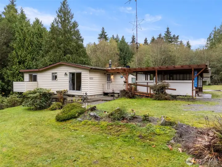 Great potential for this Hansville home