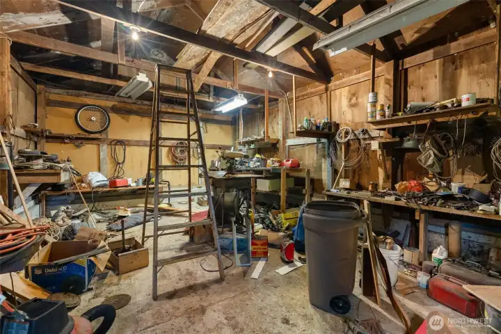 Still be cleared out- a true workshop ready for the next homeowner