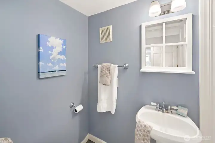 lower level bath with shower