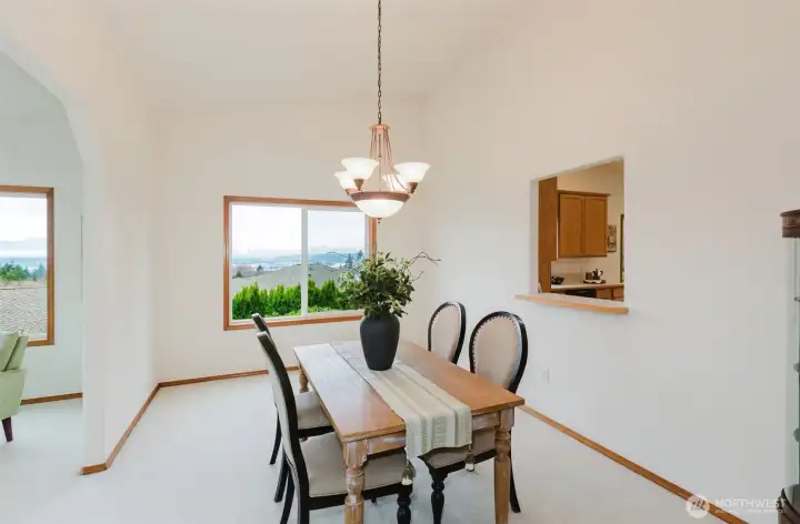 Dining Room also with a view
