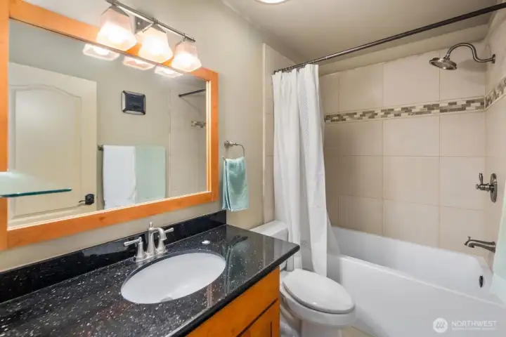 Upstairs guest full bathroom