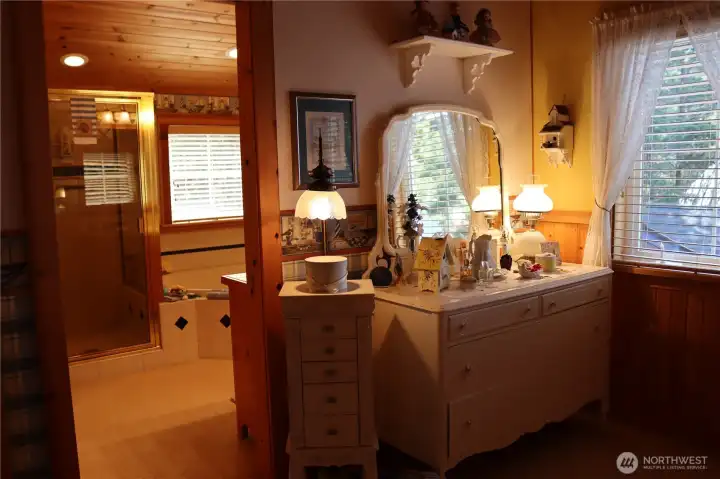 Primary with full bath upstairs