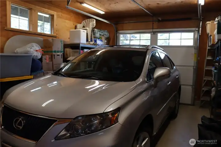 Detached garage with storage