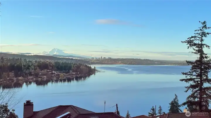 Owner photograph of the view on a clear day.