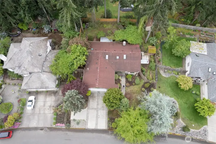 This one story property is fenced and has plenty yard space , 2 decks , all for your comfort and enjoyment.