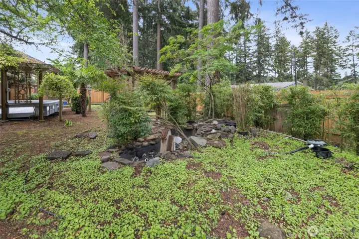 Backyard ready for your touches