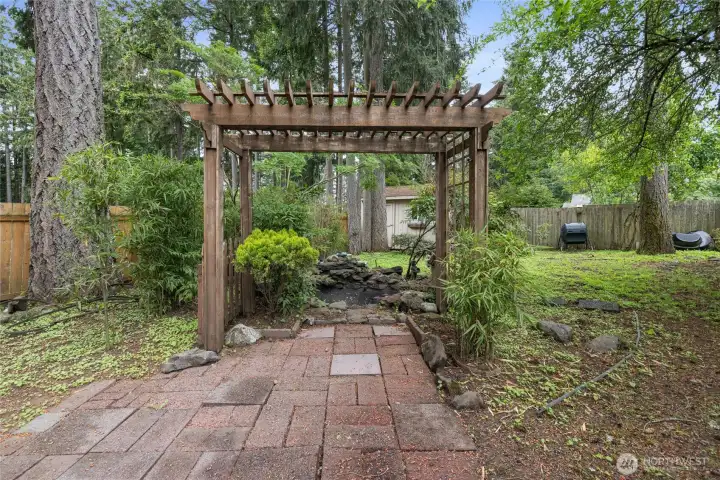 Backyard ready for your touches