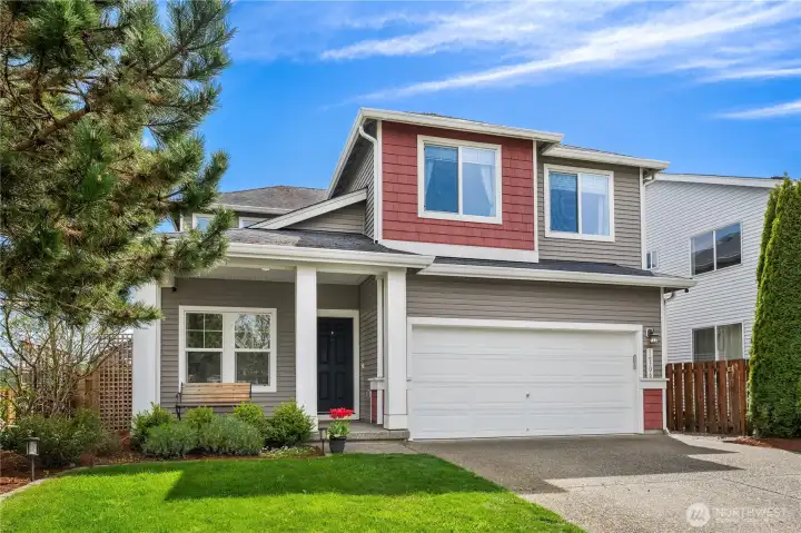 South facing two story charming home