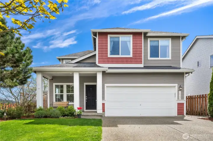 long driveway allows for 2 exterior parking spaces