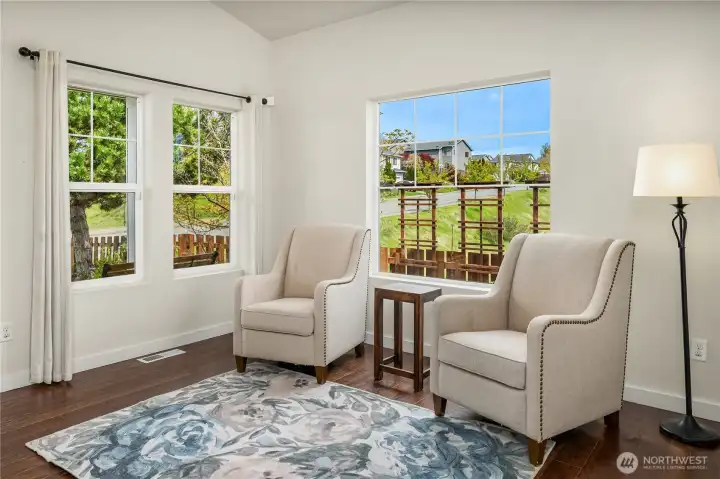Nice east-facing views