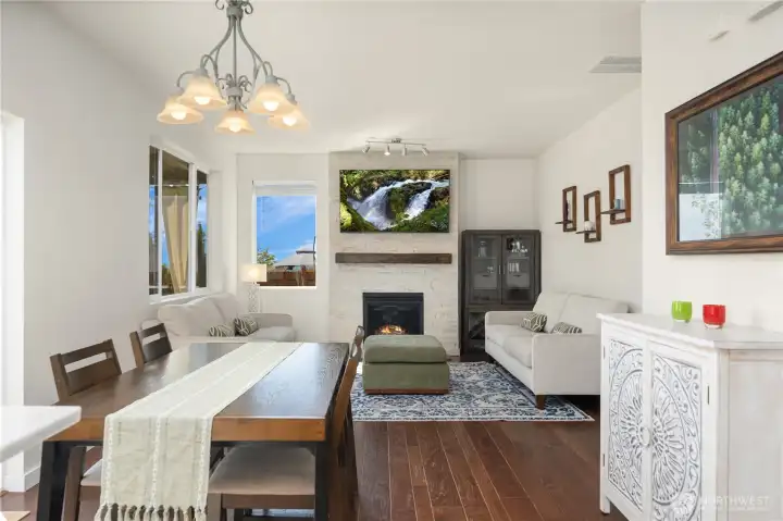Comfortable open floor plan-great for kids and families