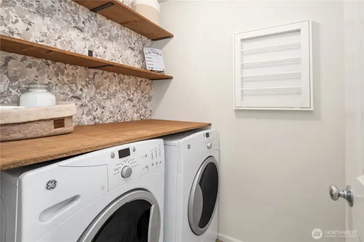 Whimsical Laundry room