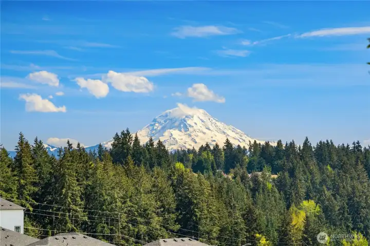 The Mountain is out!