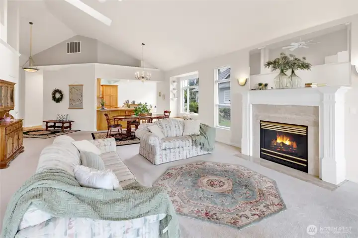 Designed for modern living, the great room combines spaciousness, flexibility, and connection—allowing everyone to enjoy the same space whether cooking, entertaining, dining, or simply relaxing by the fire. Designed for modern living, the great room combines spaciousness, flexibility, and connection—allowing everyone to enjoy the same space whether cooking, entertaining, dining, or simply relaxing by the fire.