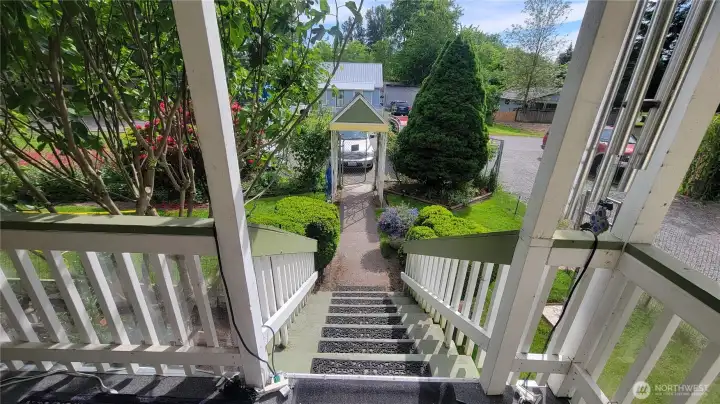 front steps to front door front steps to front door