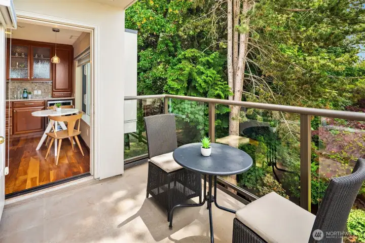 Deck off Kitchen