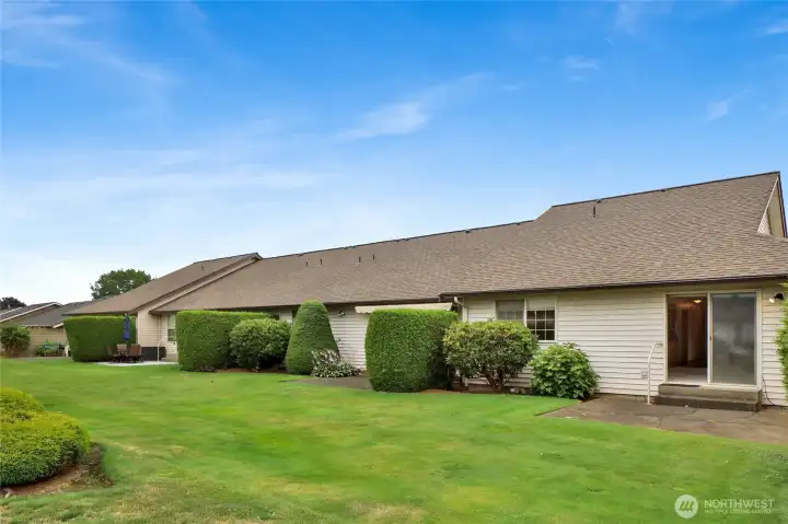 Spend less time on chores and more time doing what you love. With the landscaping and exterior maintenance covered, this home is perfect for a lock-and-leave lifestyle. Spend less time on chores and more time doing what you love. With the landscaping and exterior maintenance covered, this home is perfect for a lock-and-leave lifestyle.