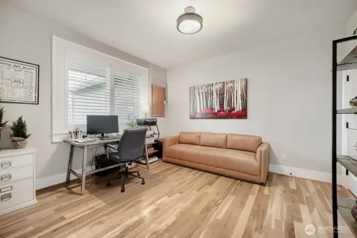 Downstairs office, could be used as another bedroom easily. Downstairs office, could be used as another bedroom easily.