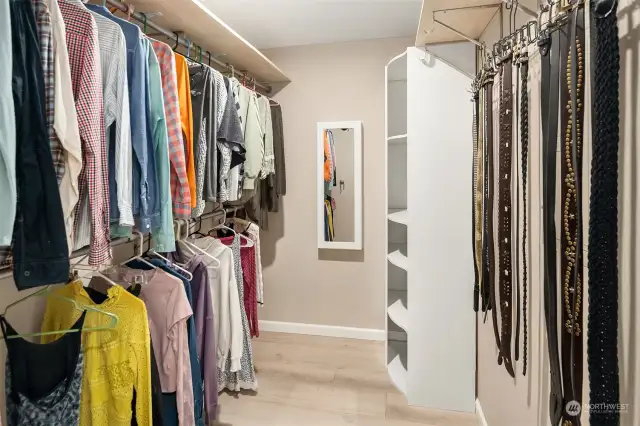 Walk-in-closet to the Primary Suite