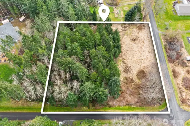 Property Lines are approximate only - shown for example and not guaranteed to be accurate.