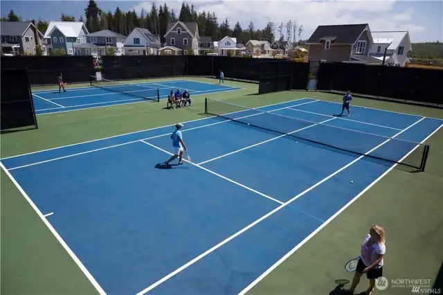 Tennis anyone?  Or pickleball, horse shoes, bocce or ?