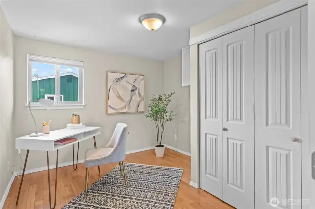 Main Floor Bedroom / Office