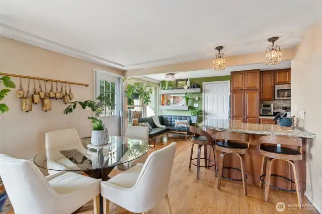 Space for entertaining