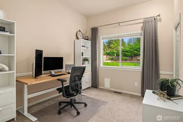 This versatile space is ideal for a bedroom, office, or whatever suits your needs.