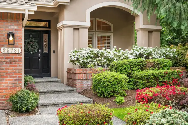 Spring has sprung and so has the landscaping! You’ll love the lush, vibrant grounds this home has to offer.