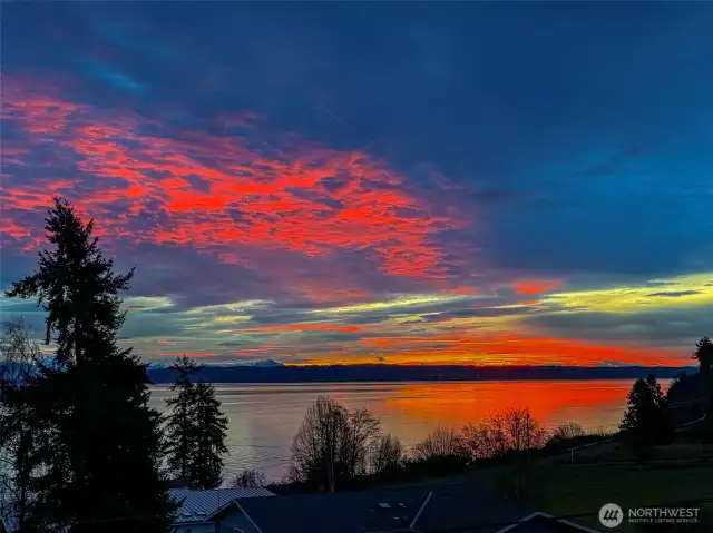 Just one of many awesome sunrises you'll get to enjoy in your new dream home.