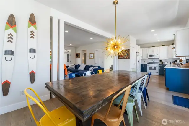 View 2 of Dining Room.